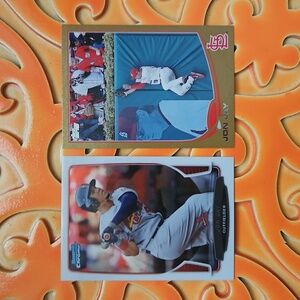 Topps Jon Jay Saint Louis Cardinals #224 Gold Foil and #148 Chrome 2 Pk